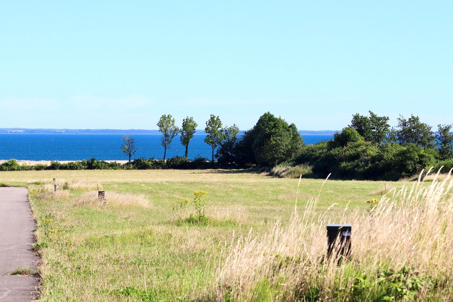 Kysthaven grund udsigt til havet - top 3